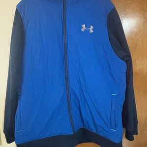 Under Armour Men's Blue and Black Performance Jacket